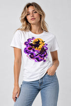 Moonlit Witch Flight - White