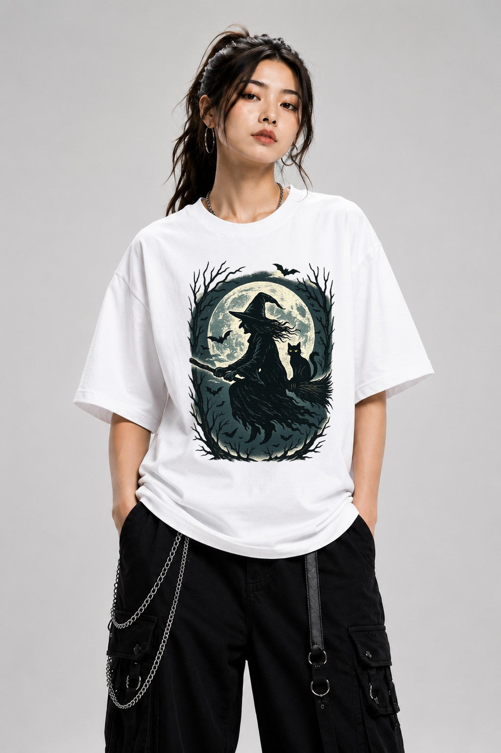 Moonlit Witch - White