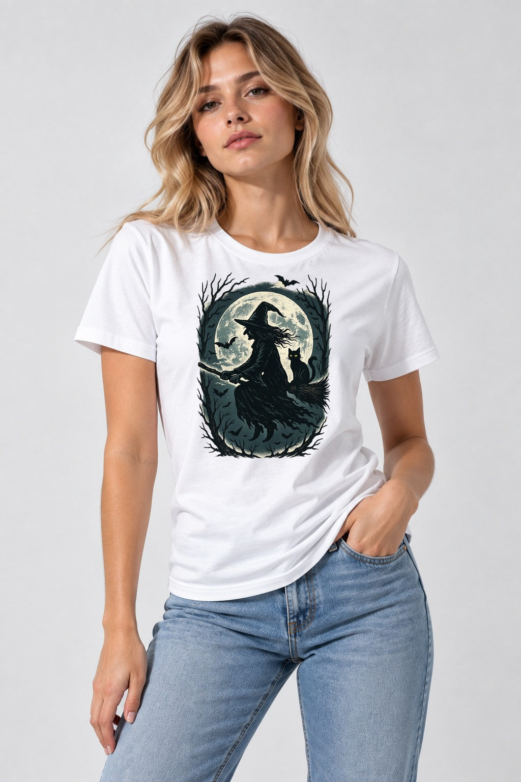 Moonlit Witch - White