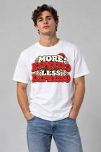 More Espresso Less Depresso - White