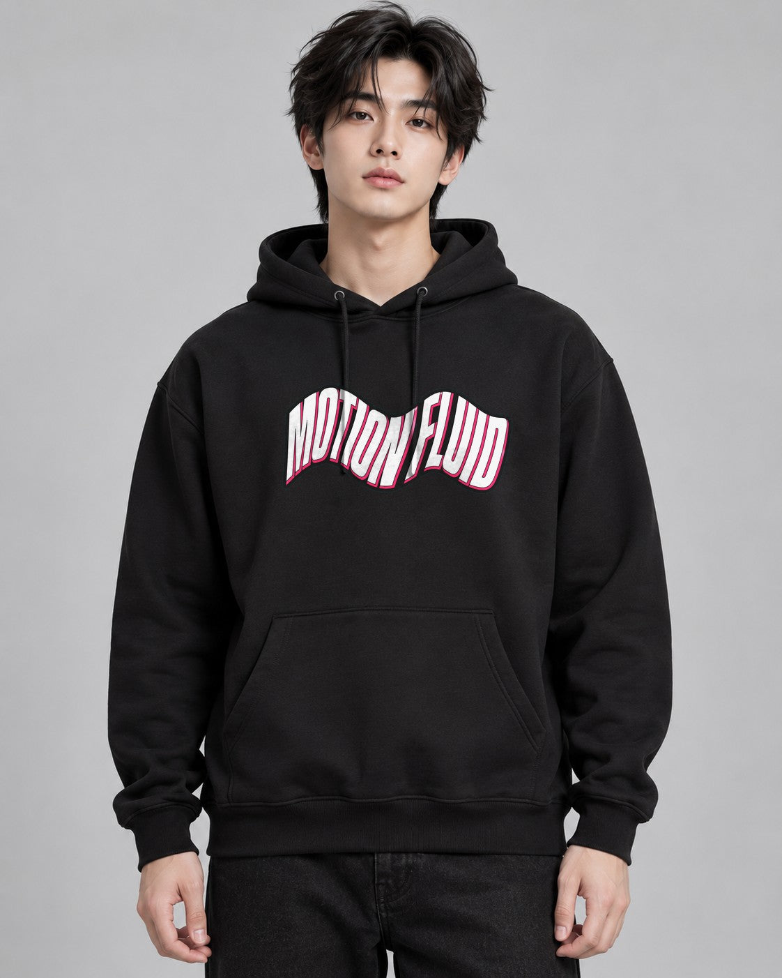 Motion Fluid Wave - Black