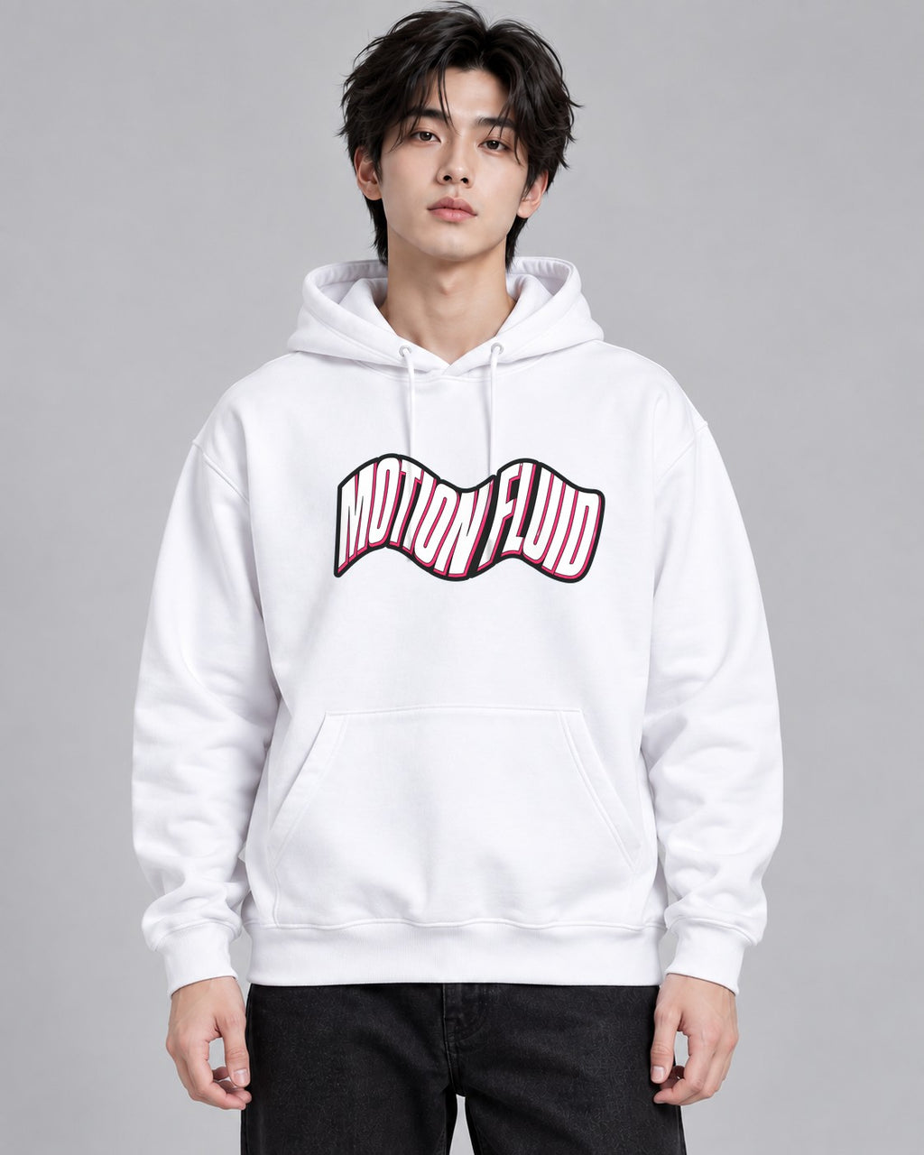 Motion Fluid Wave - White