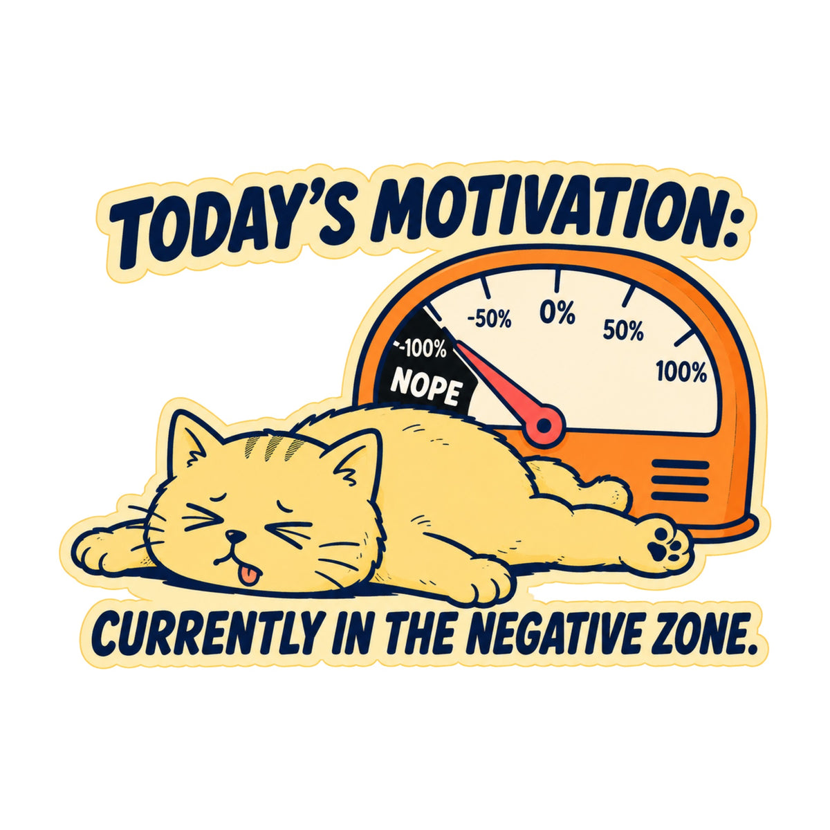 Motivation Meter Cat