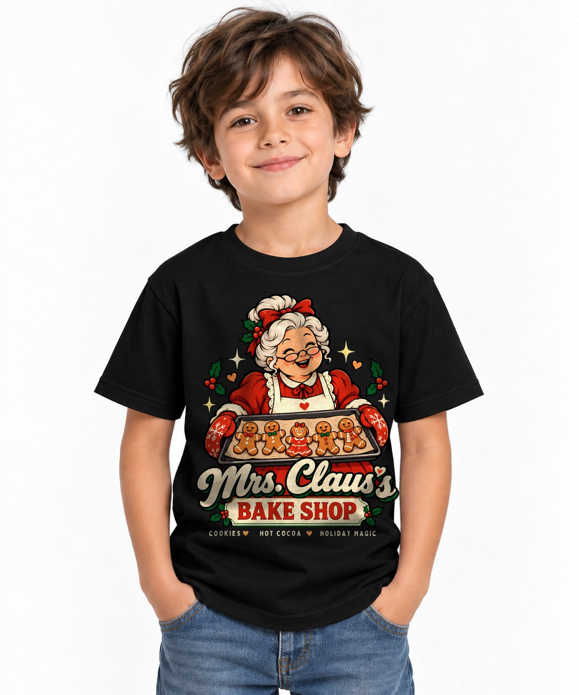 Mrs Claus Bake Shop - Black
