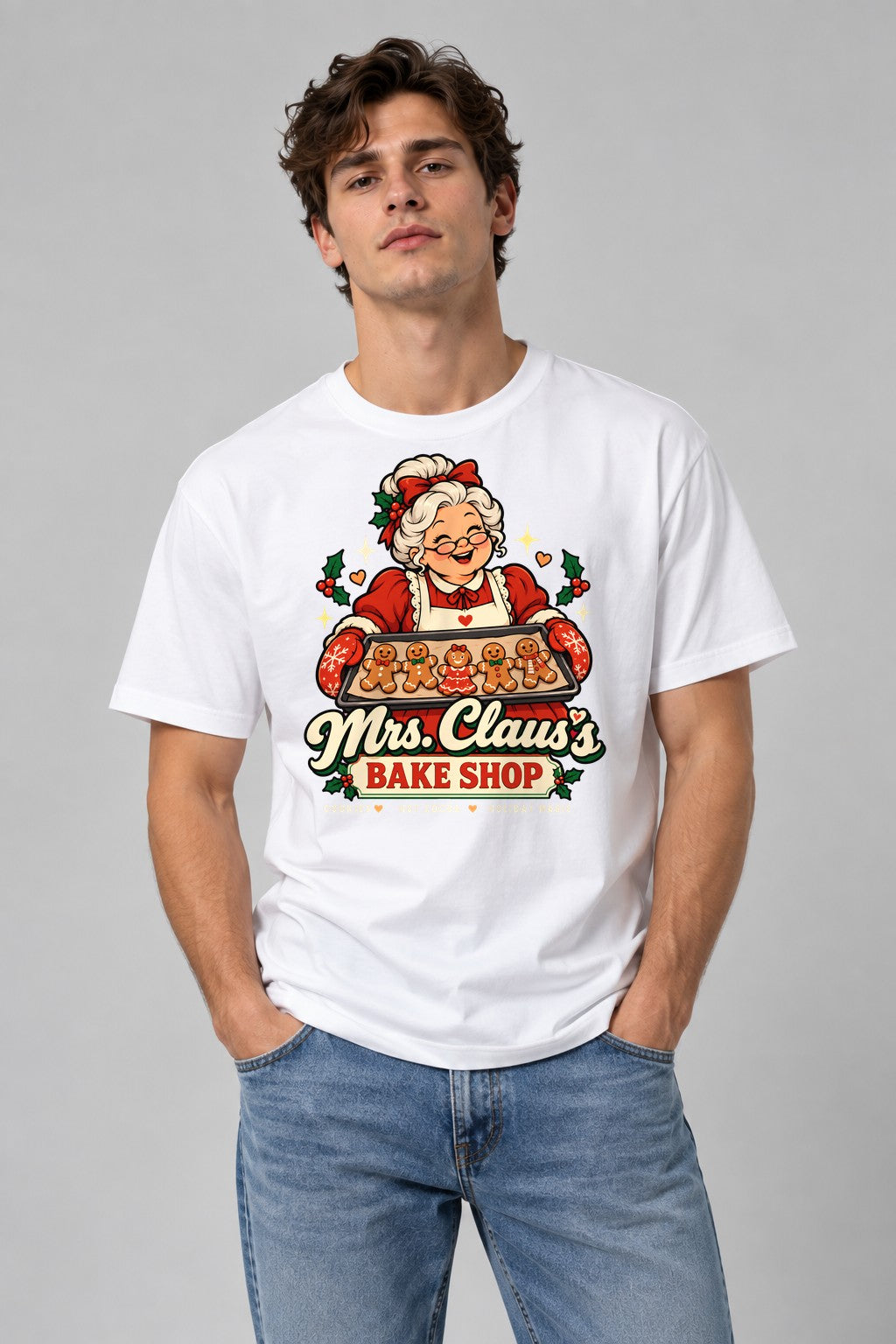 Mrs Claus Bake Shop - White