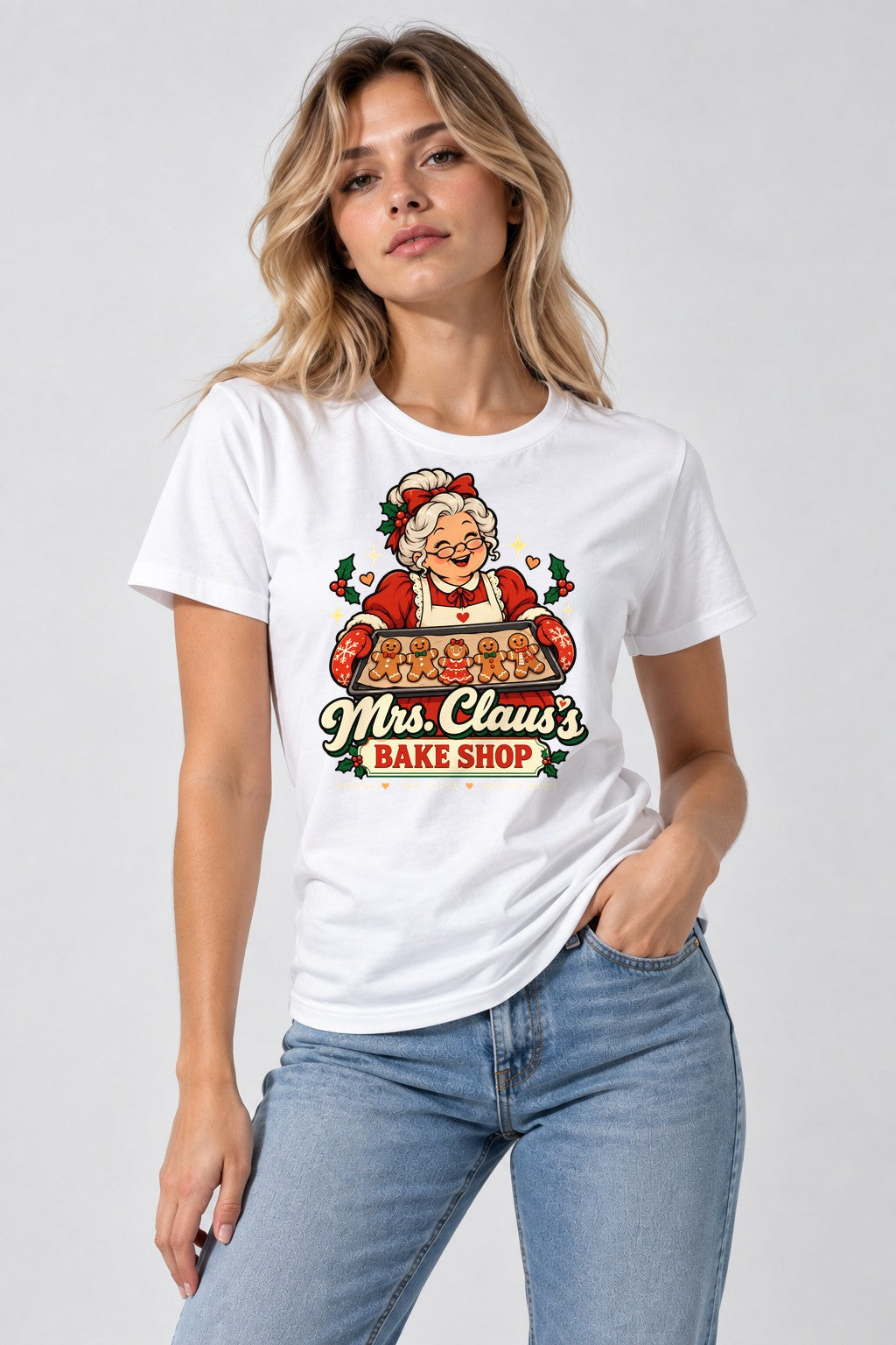 Mrs Claus Bake Shop - White