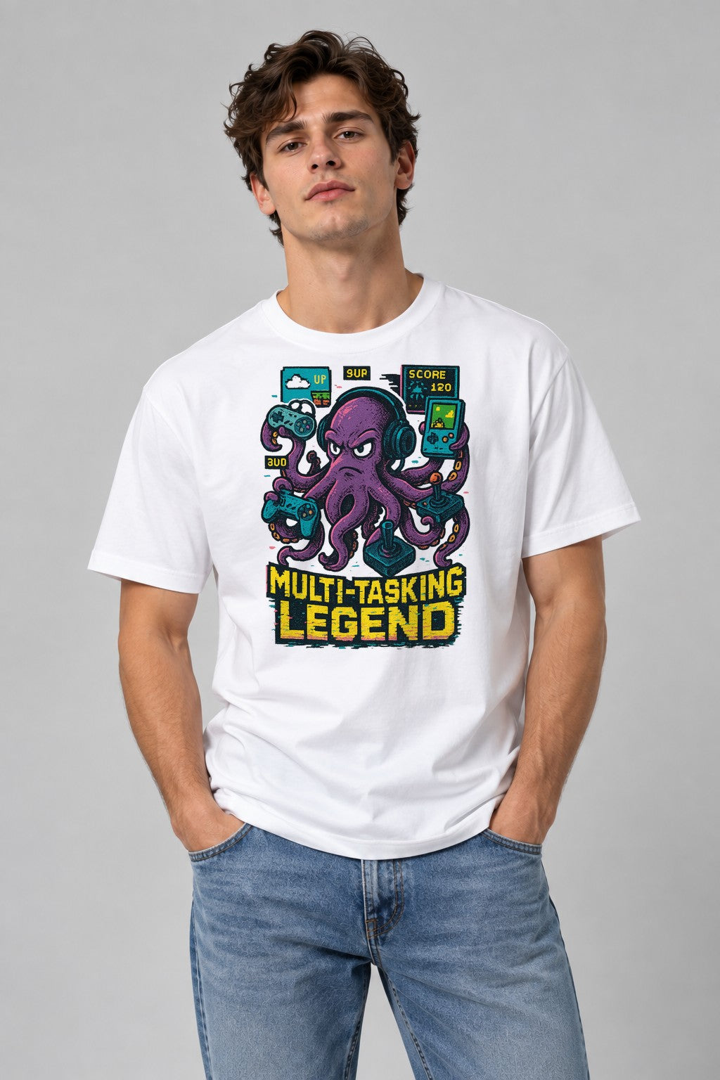Multi-Tasking Legend - White