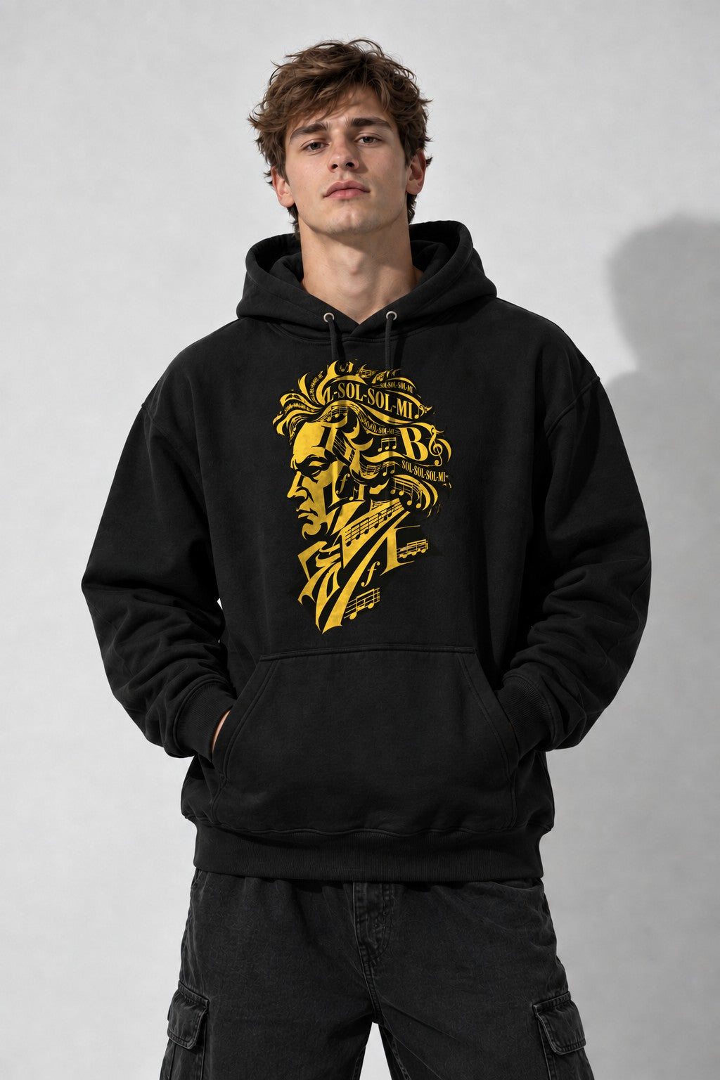 Musical Genius Silhouette - Black