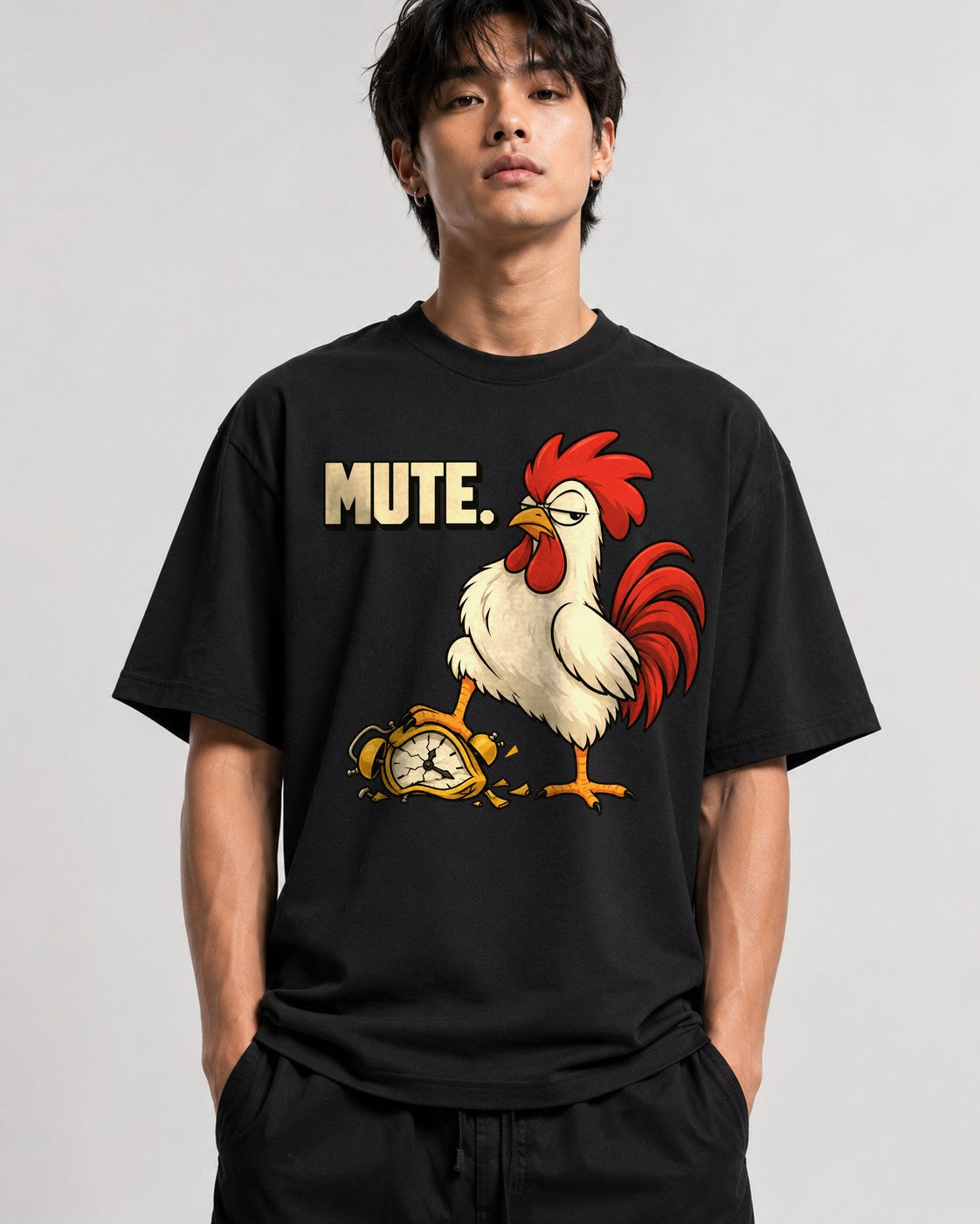Mute Rooster - Black