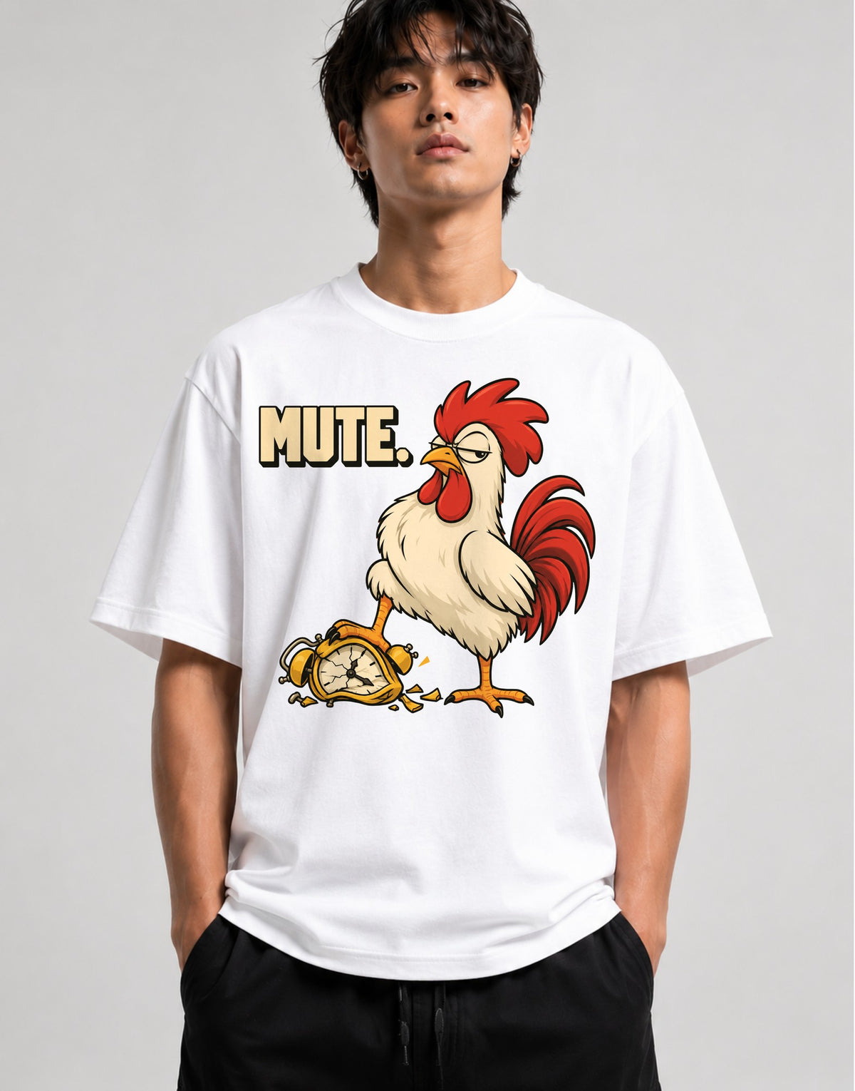 Mute Rooster - White