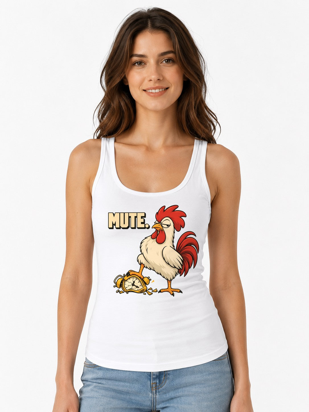 Mute Rooster - White