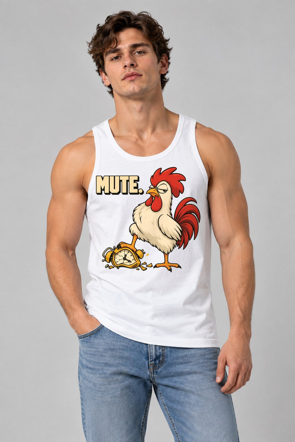 Mute Rooster - White