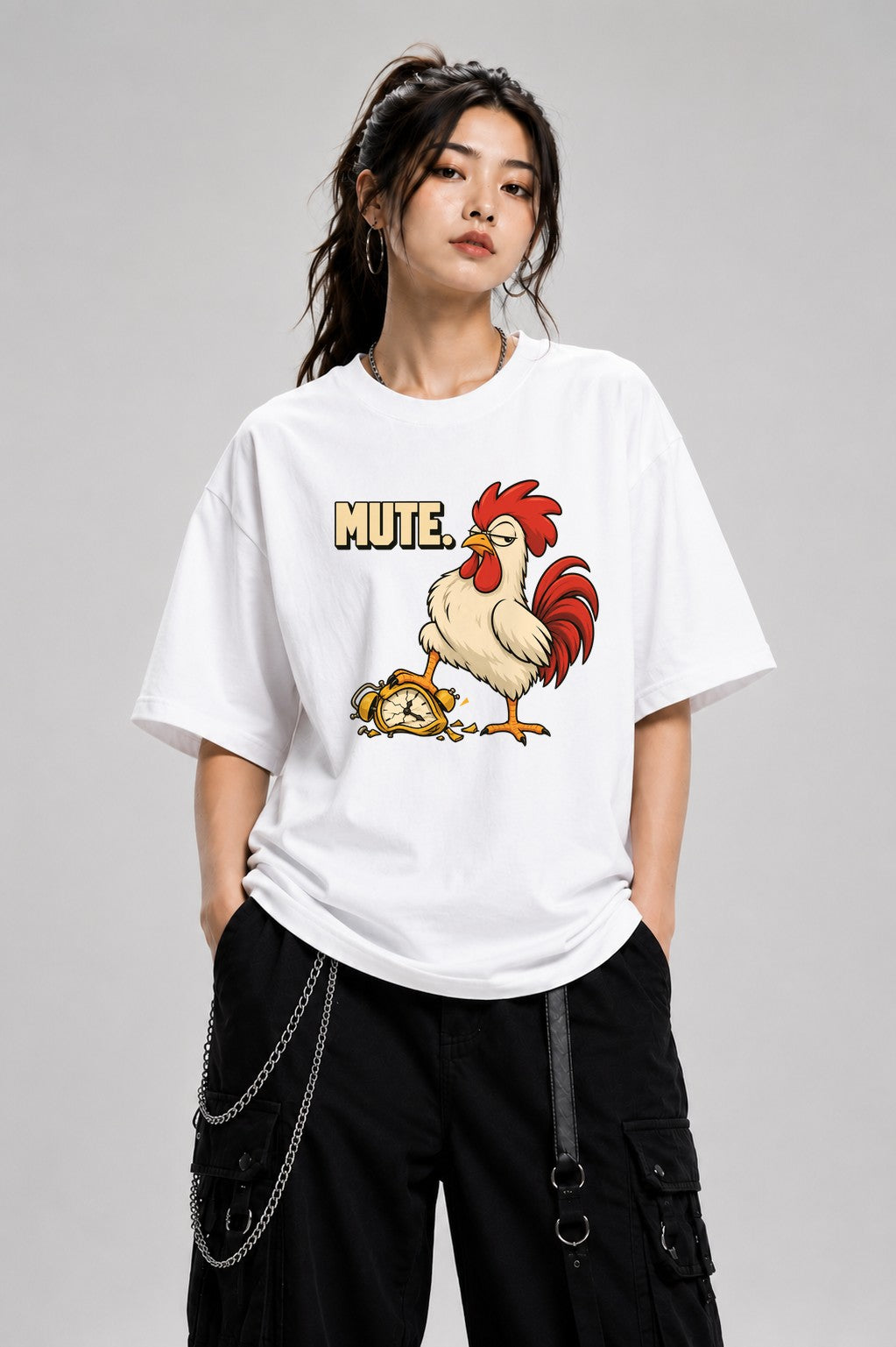 Mute Rooster - White