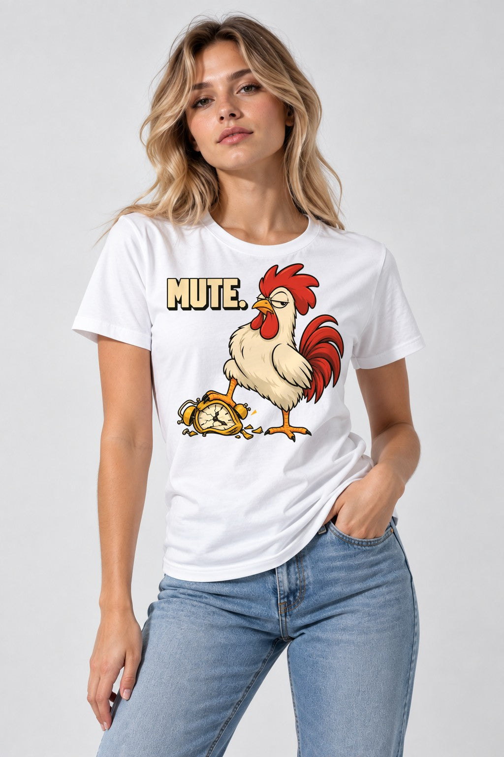 Mute Rooster - White