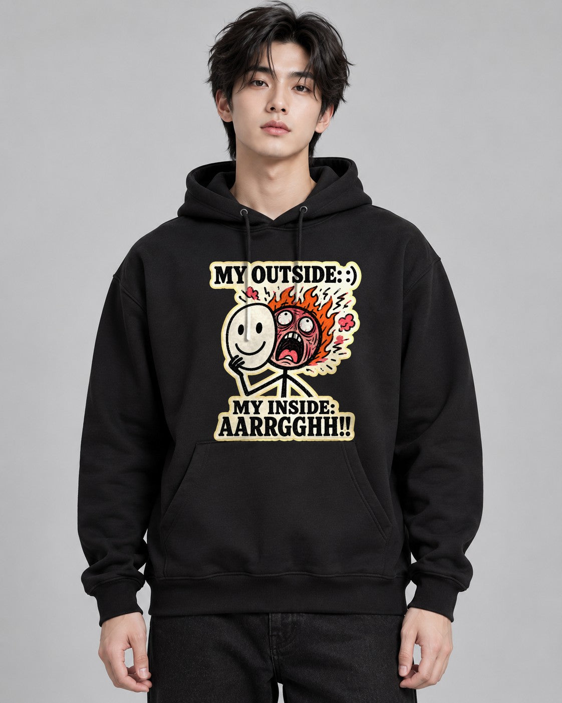 My Outside My Inside - Black