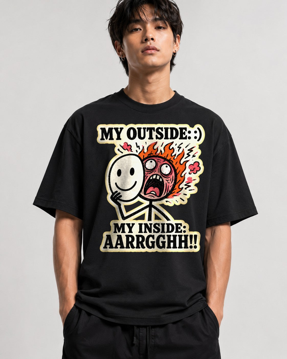 My Outside My Inside - Black