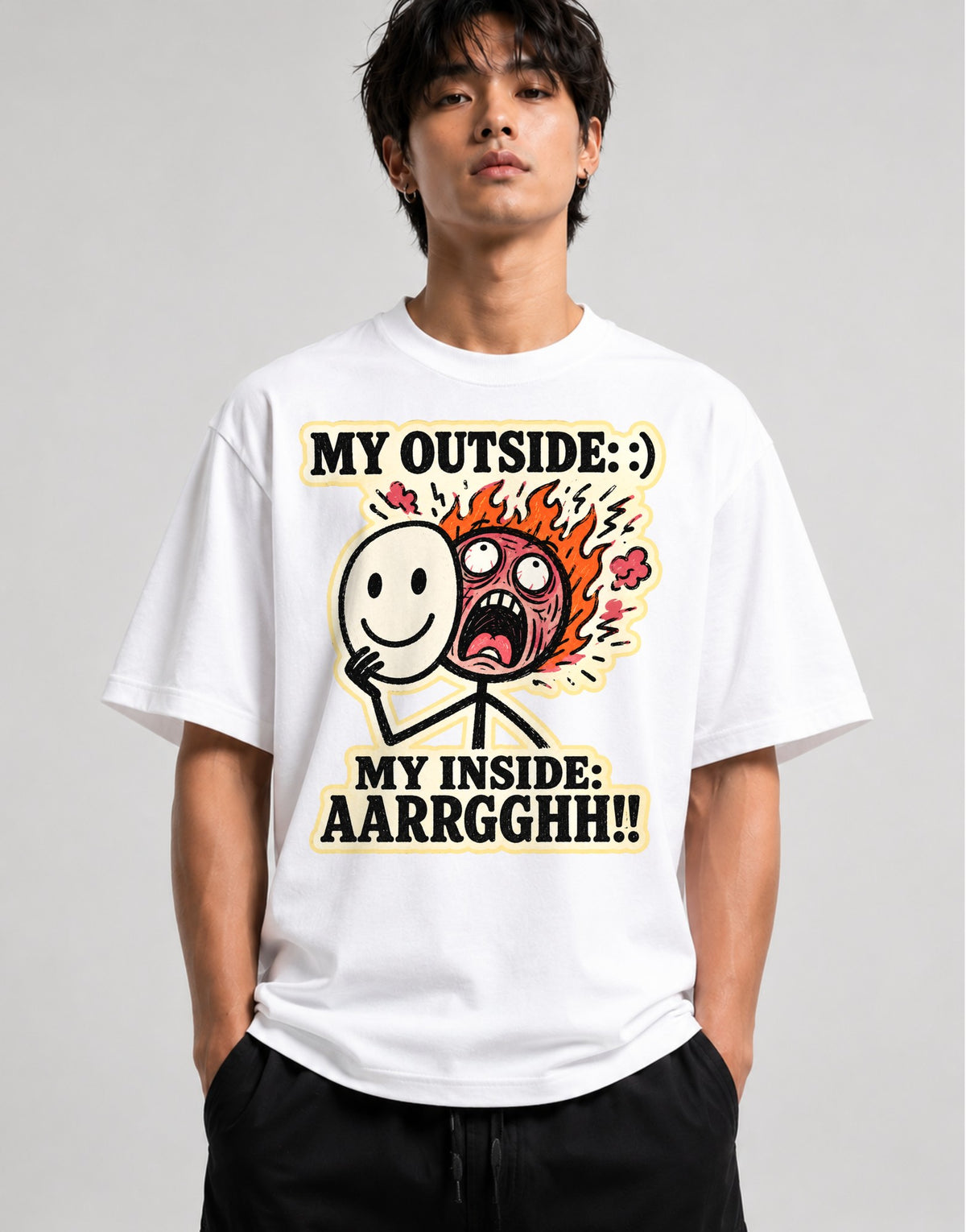My Outside My Inside - White