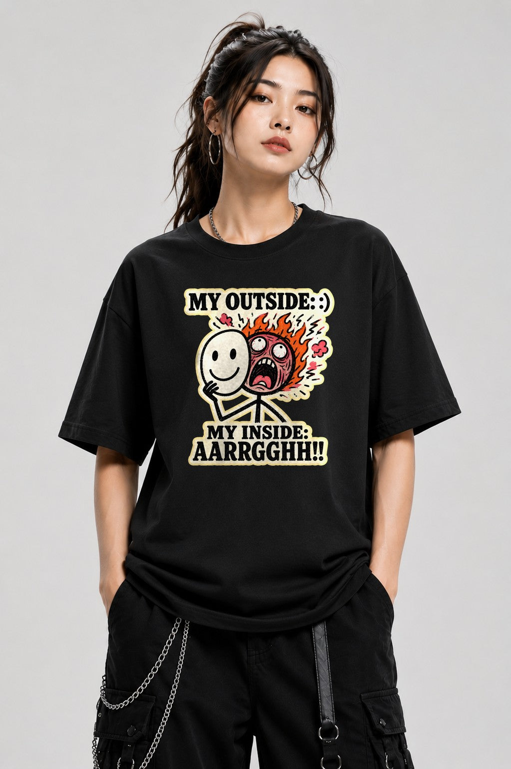 My Outside My Inside - Black