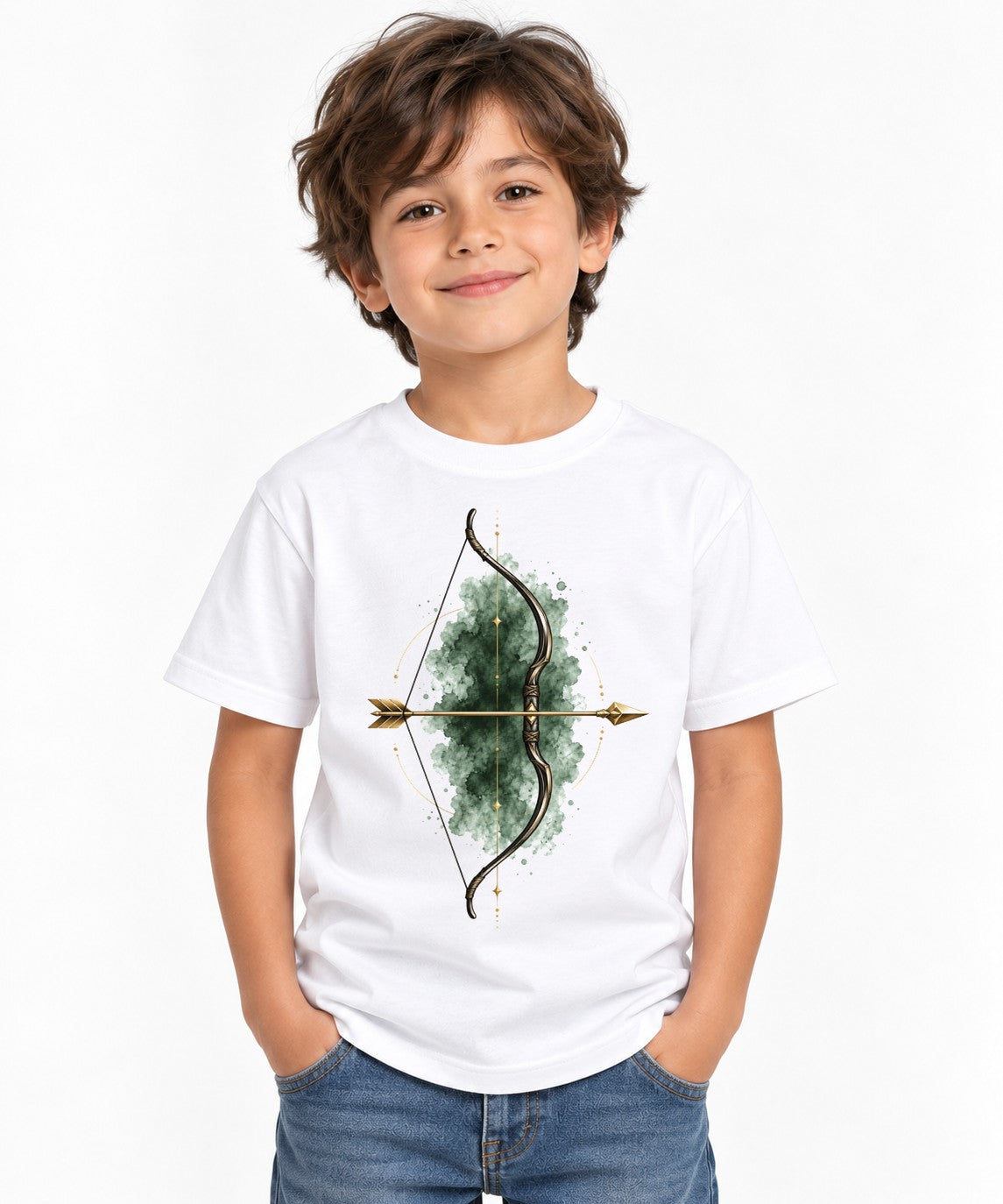 Mystic Bow and Arrow - White
