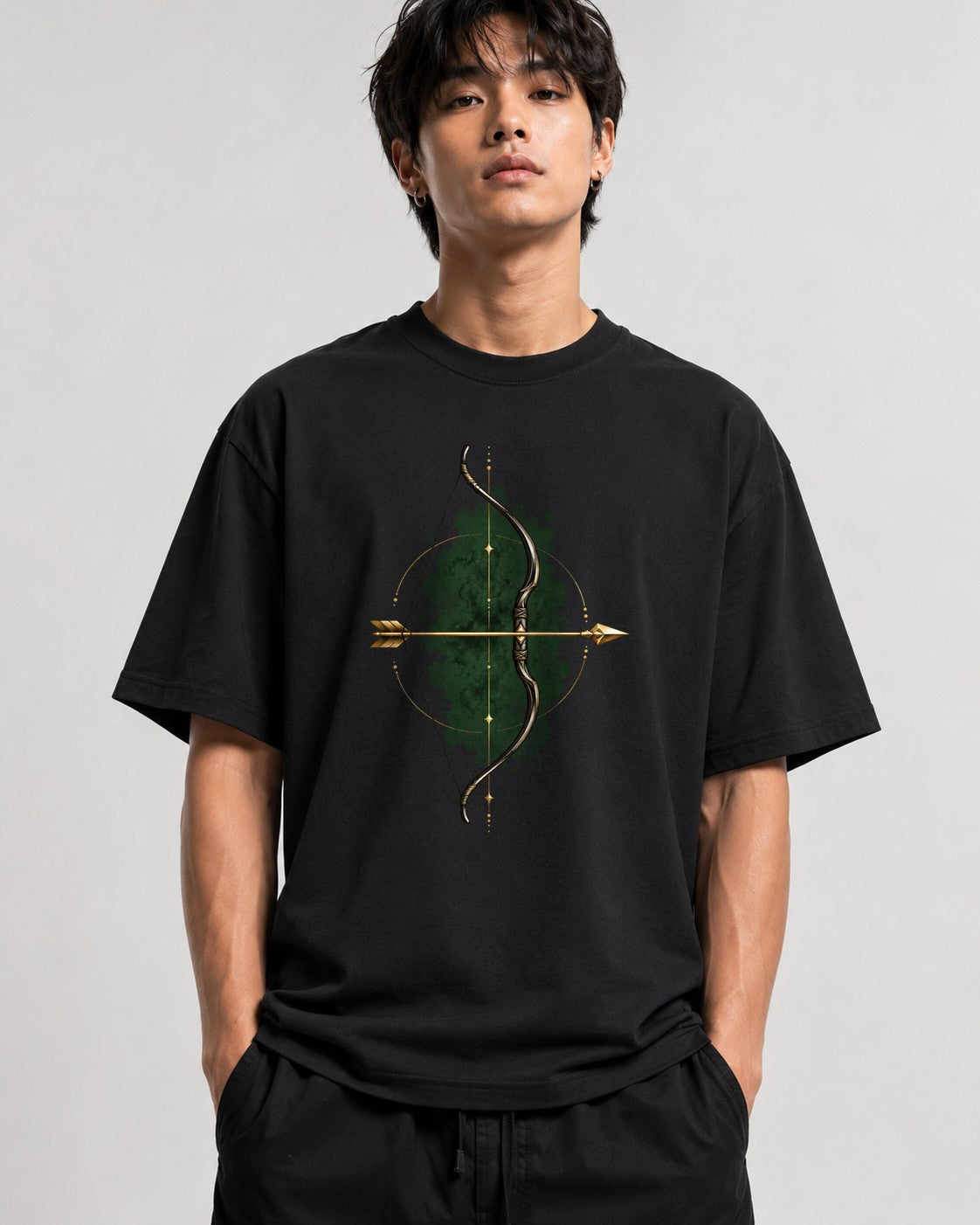 Mystic Bow and Arrow - Black