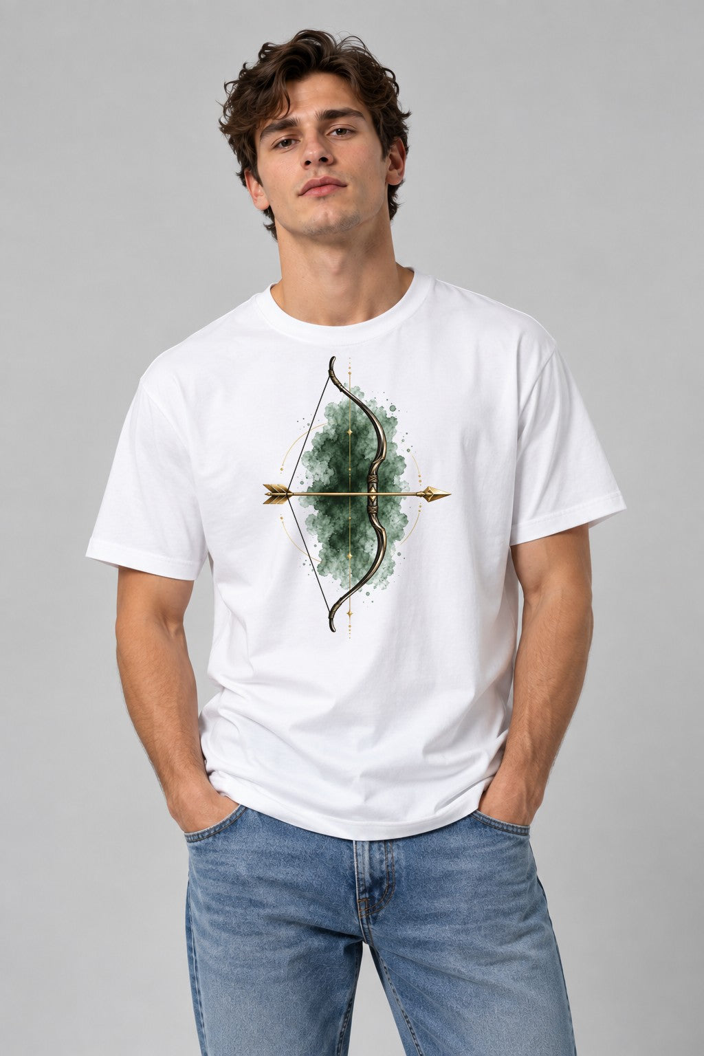 Mystic Bow and Arrow - White