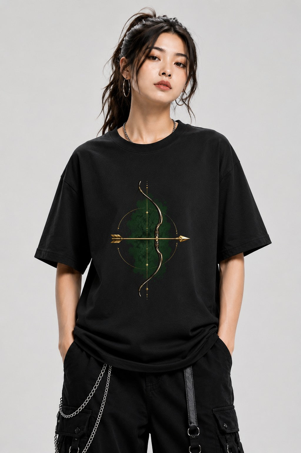 Mystic Bow and Arrow - Black