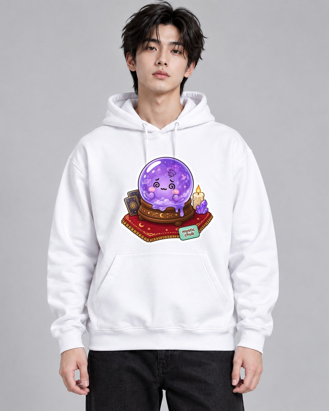 Mystic Crystal Ball - White