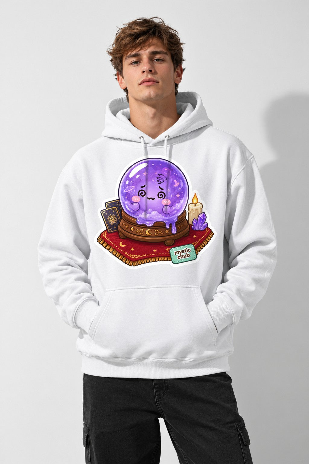 Mystic Crystal Ball - White