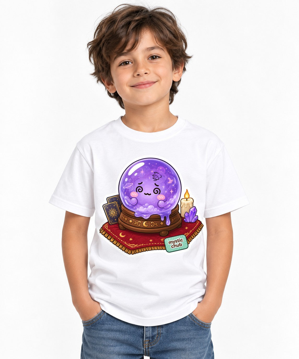 Mystic Crystal Ball - White