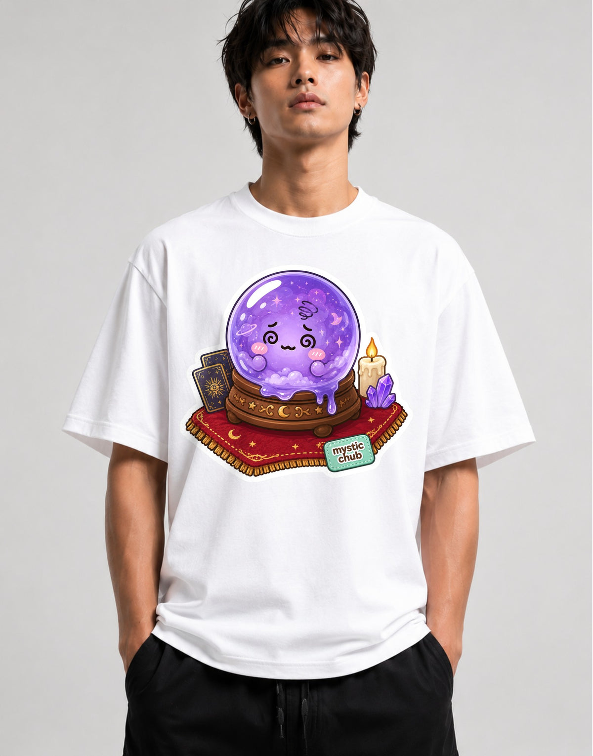 Mystic Crystal Ball - White
