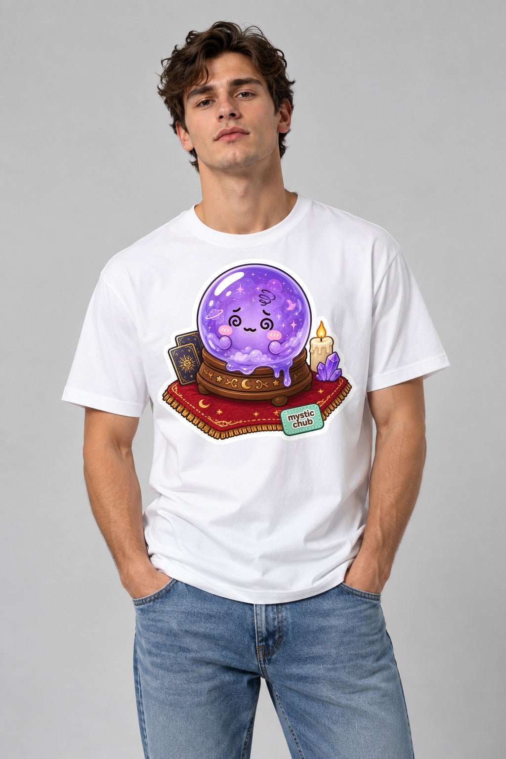 Mystic Crystal Ball - White
