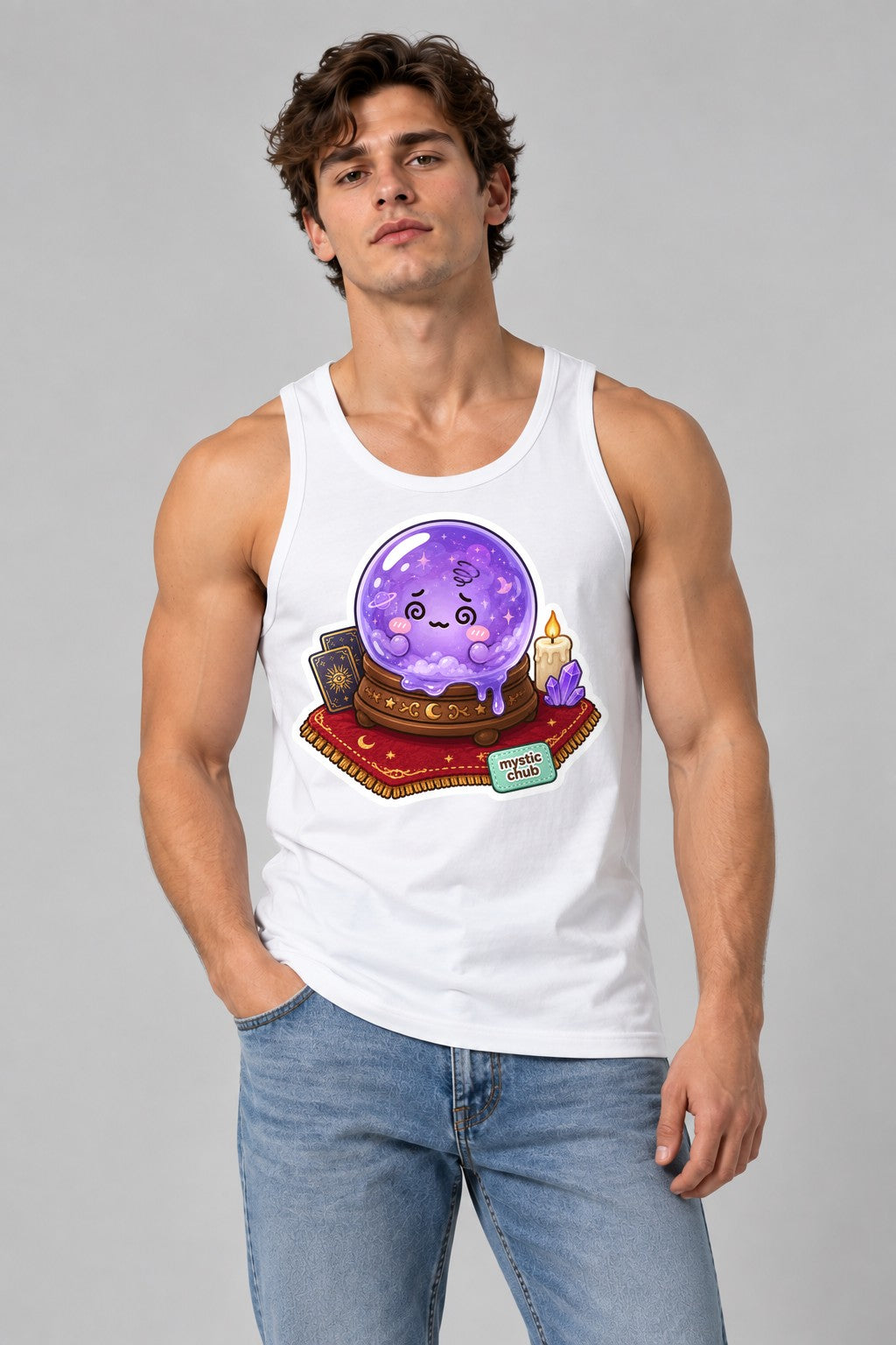 Mystic Crystal Ball - White