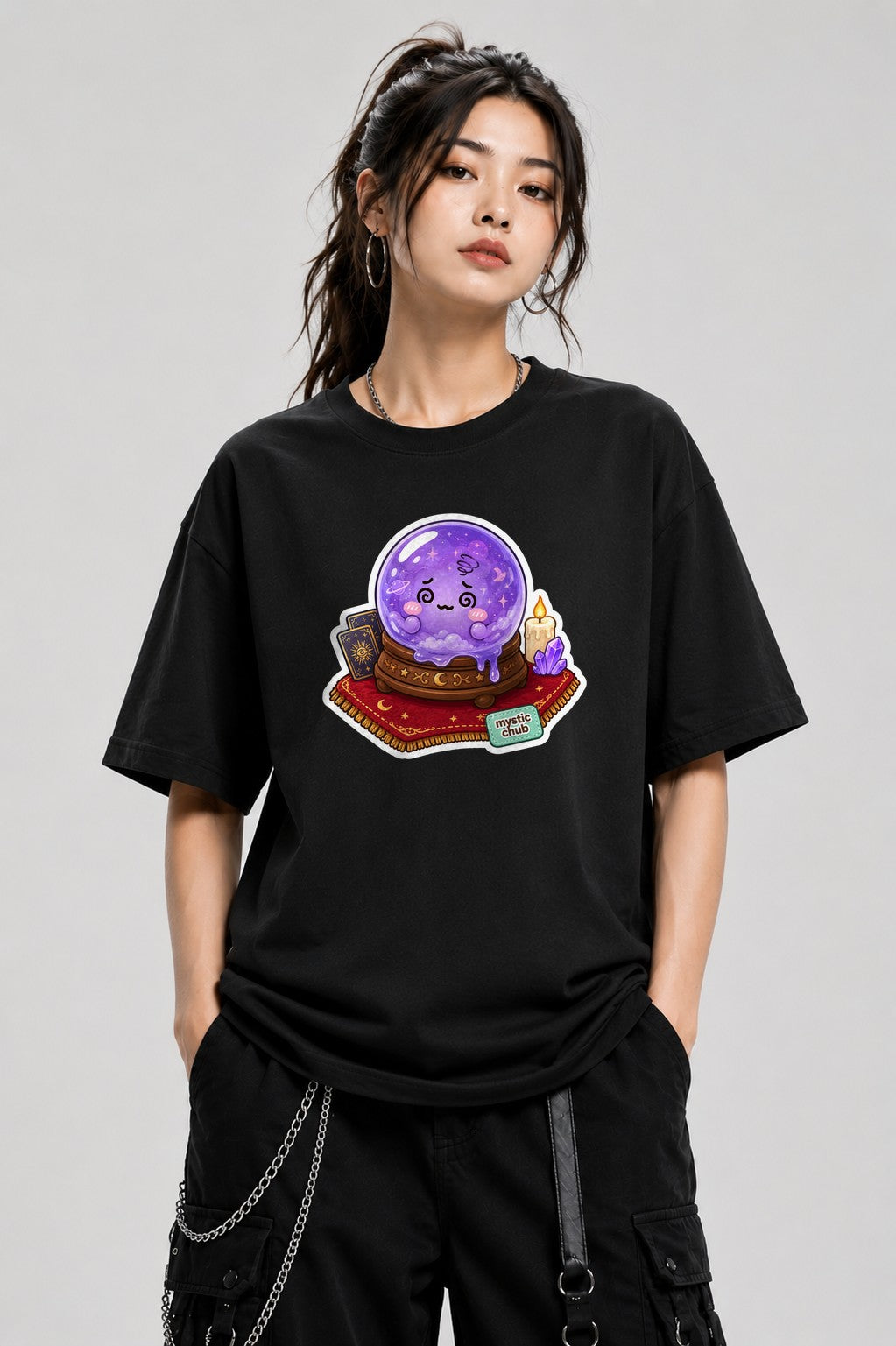 Mystic Crystal Ball - Black