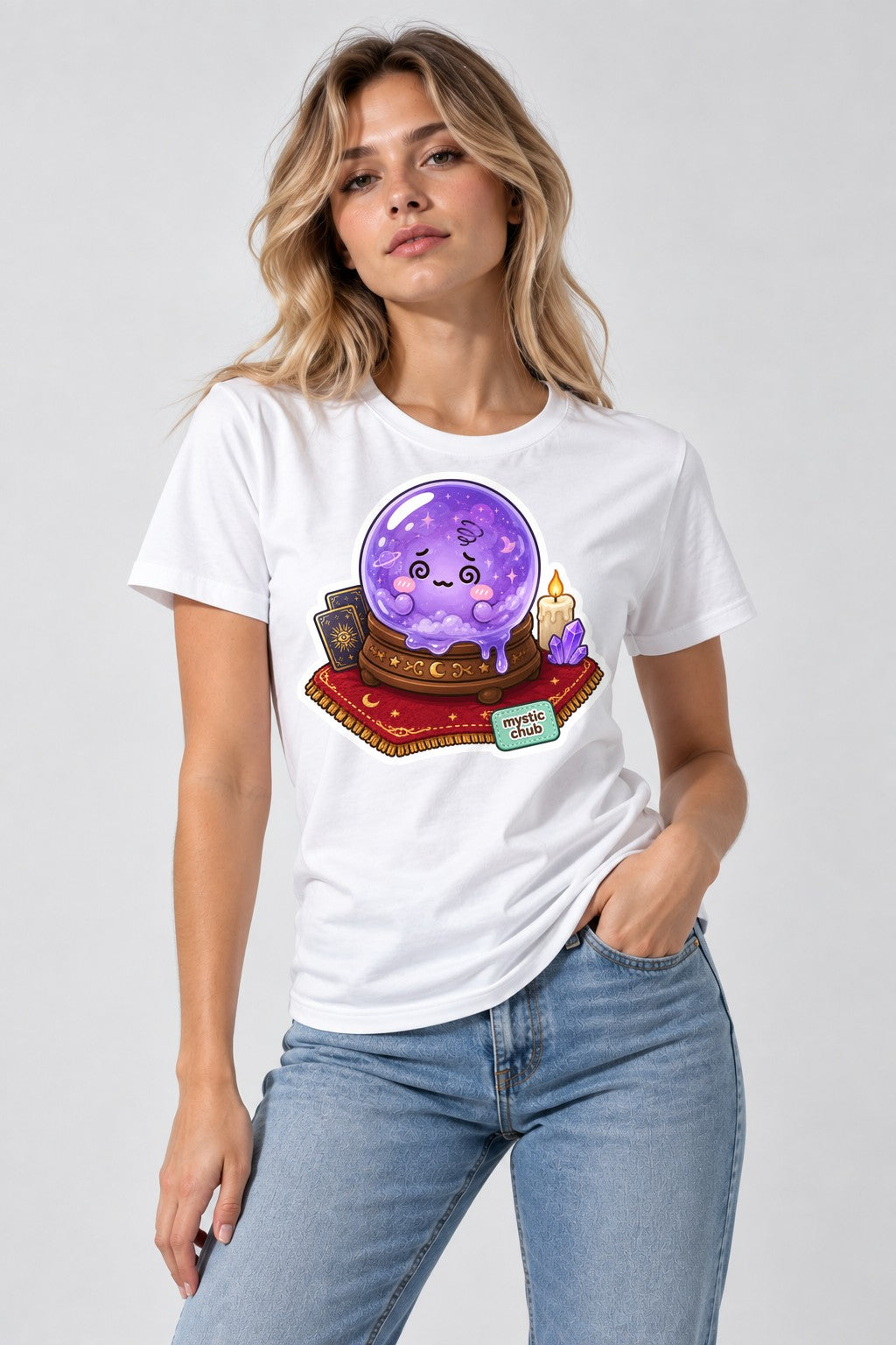 Mystic Crystal Ball - White