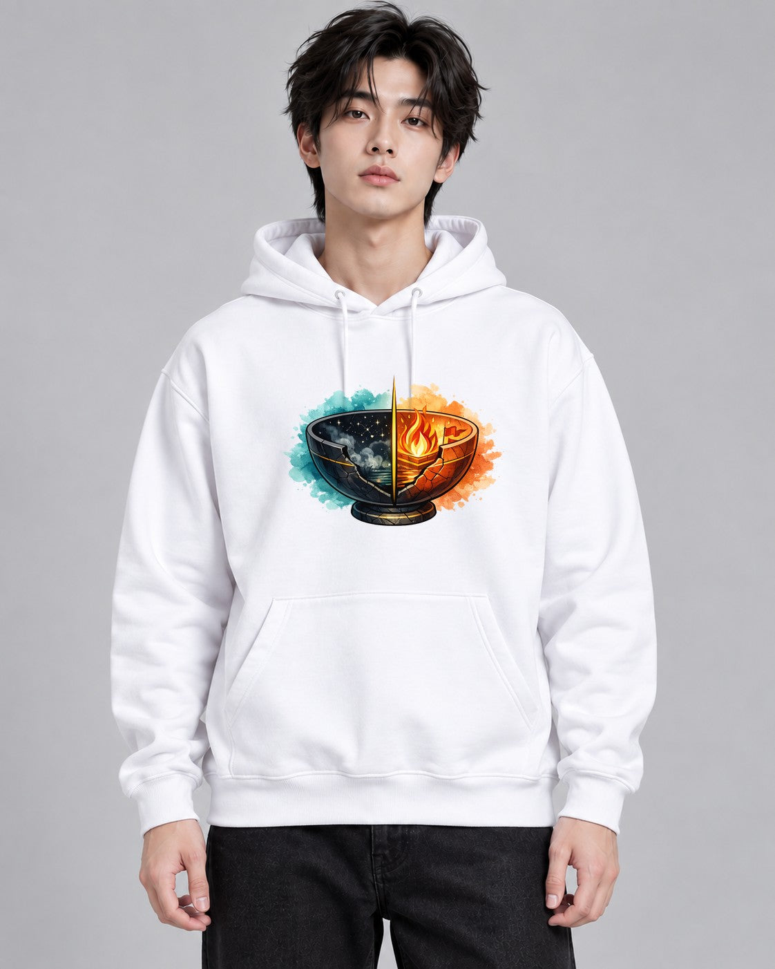 Mystic Flame Chalice - White