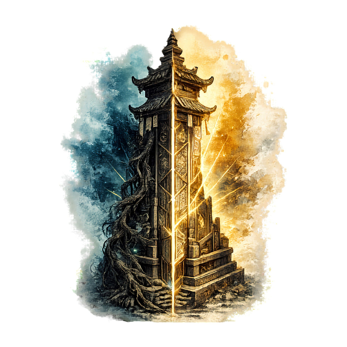 Mystic Pagoda Pillar