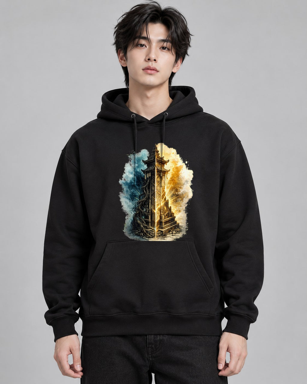 Mystic Pagoda Pillar - Black