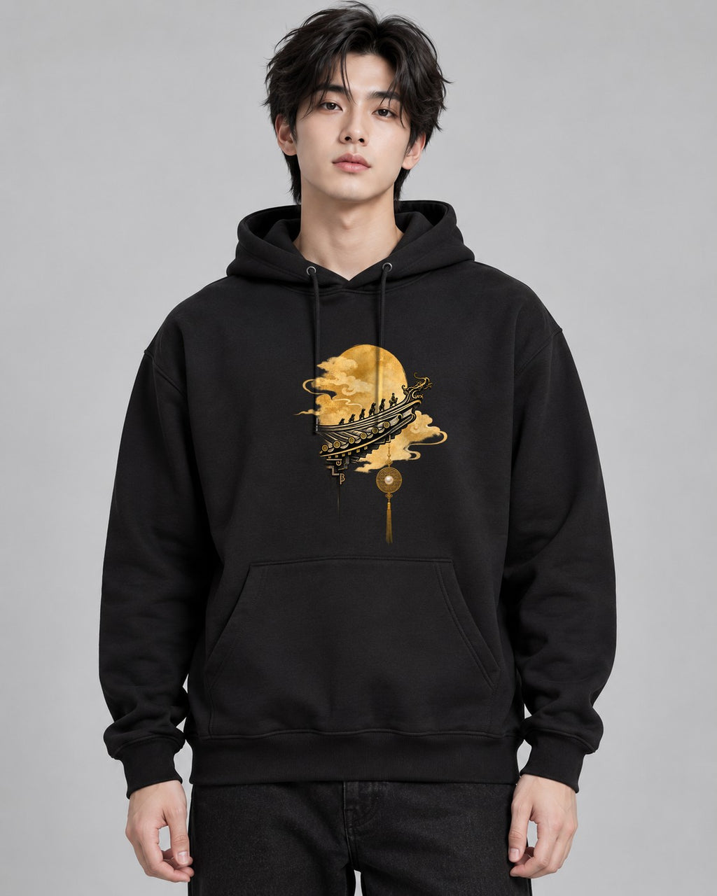 Mystic Temple Eaves - Black