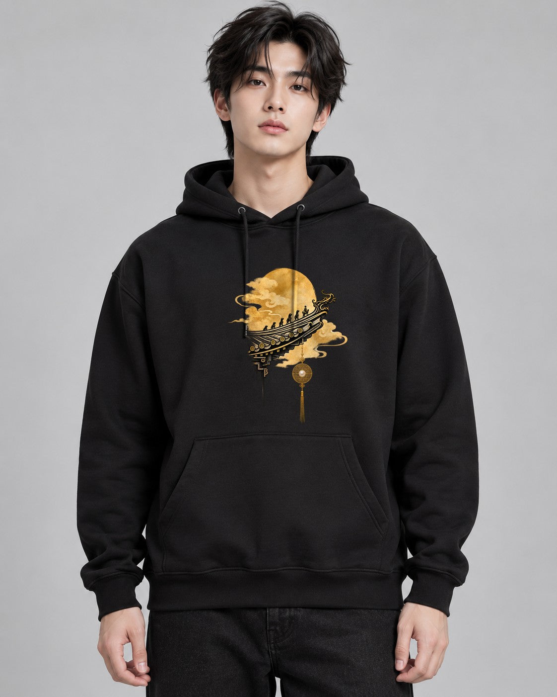 Mystic Temple Eaves - Black