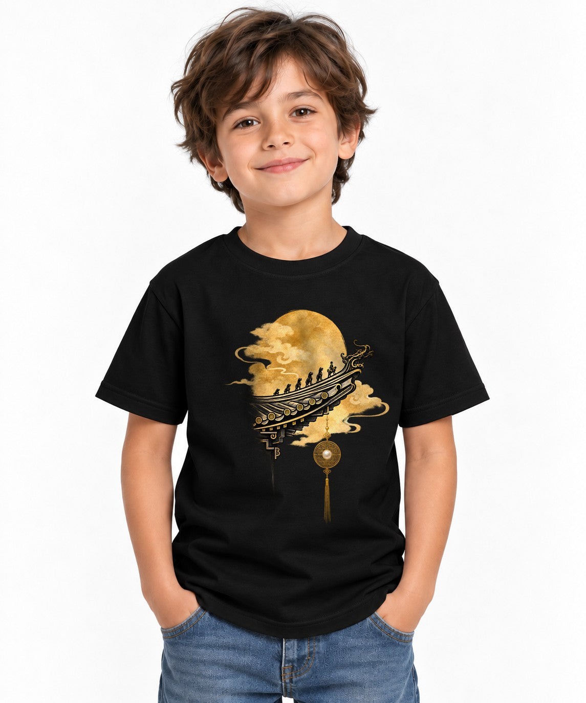 Mystic Temple Eaves - Black