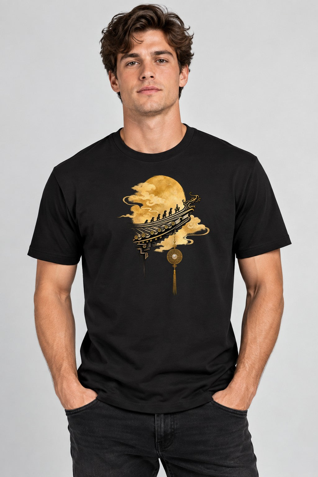 Mystic Temple Eaves - Black