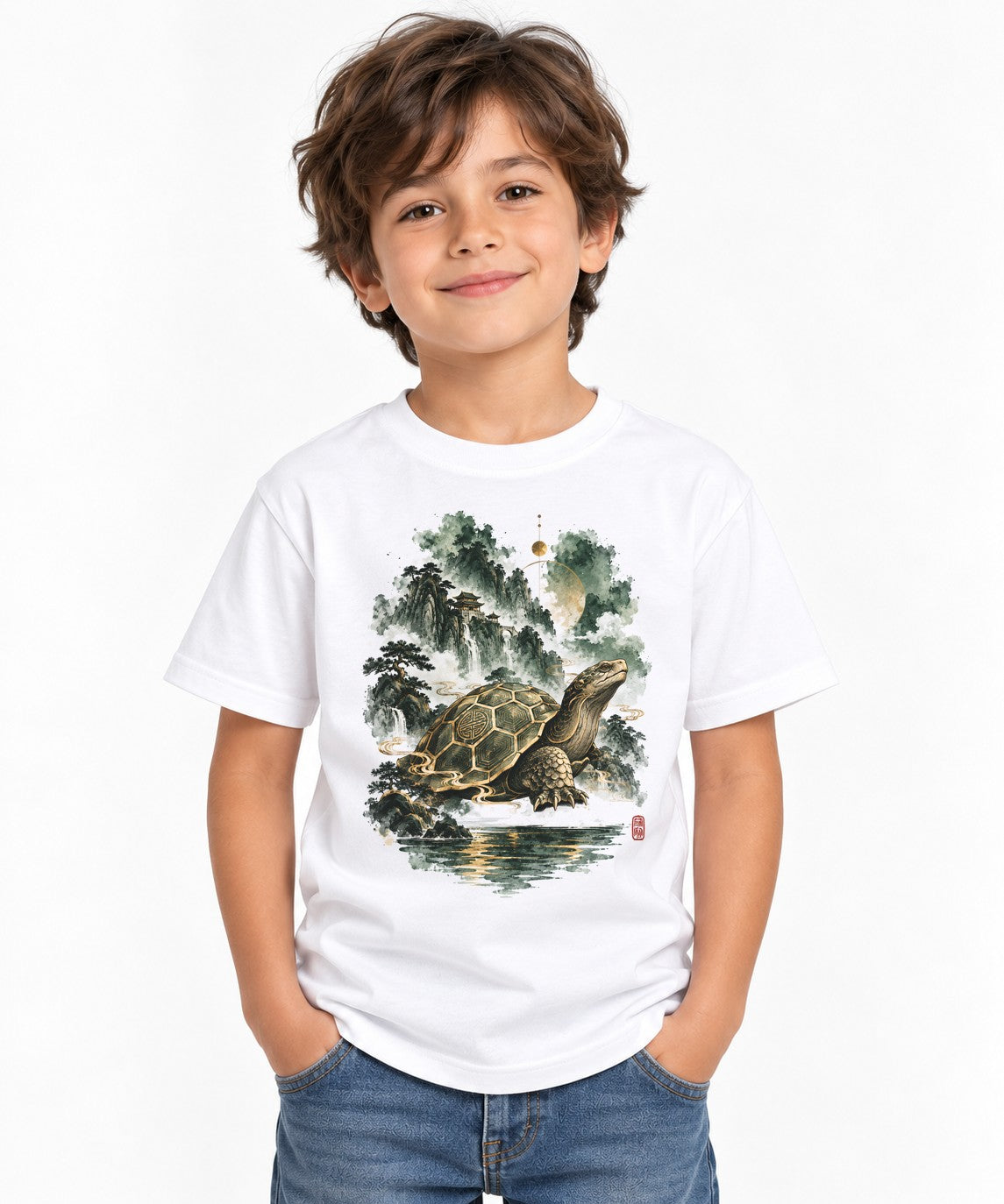 Mystic Turtle Mountain - White