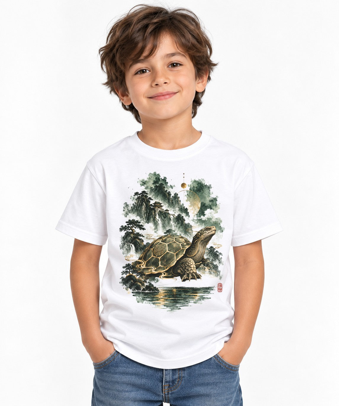 Mystic Turtle Mountain - White