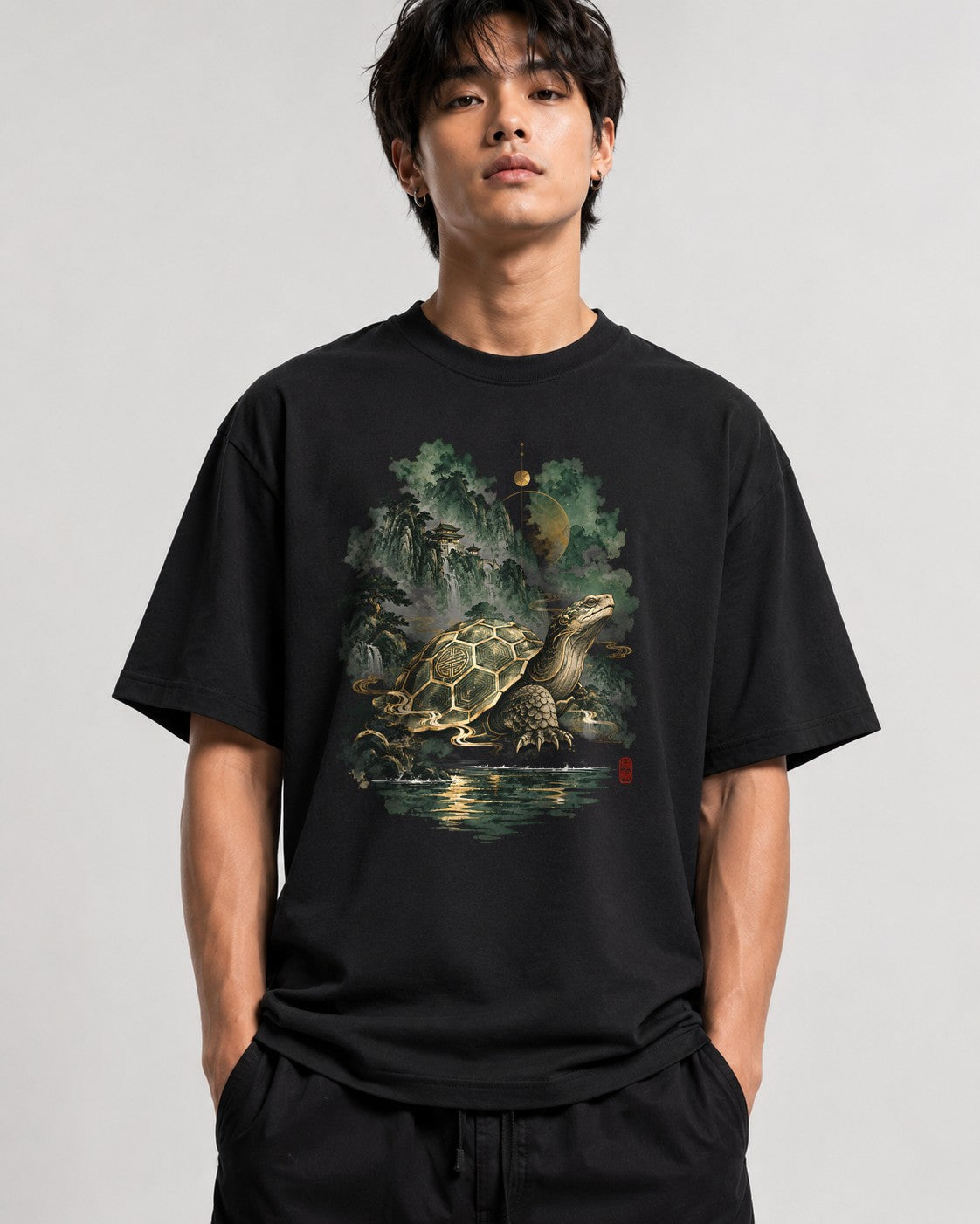 Mystic Turtle Mountain - Black