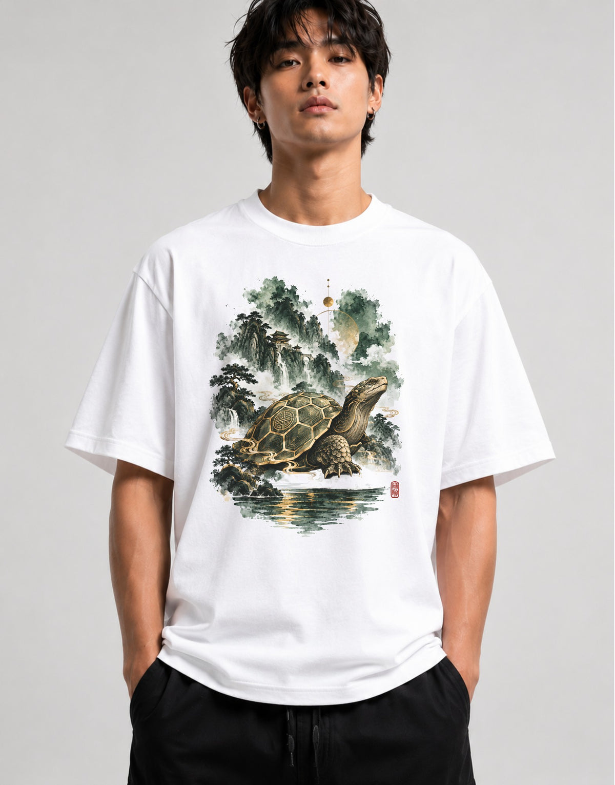 Mystic Turtle Mountain - White