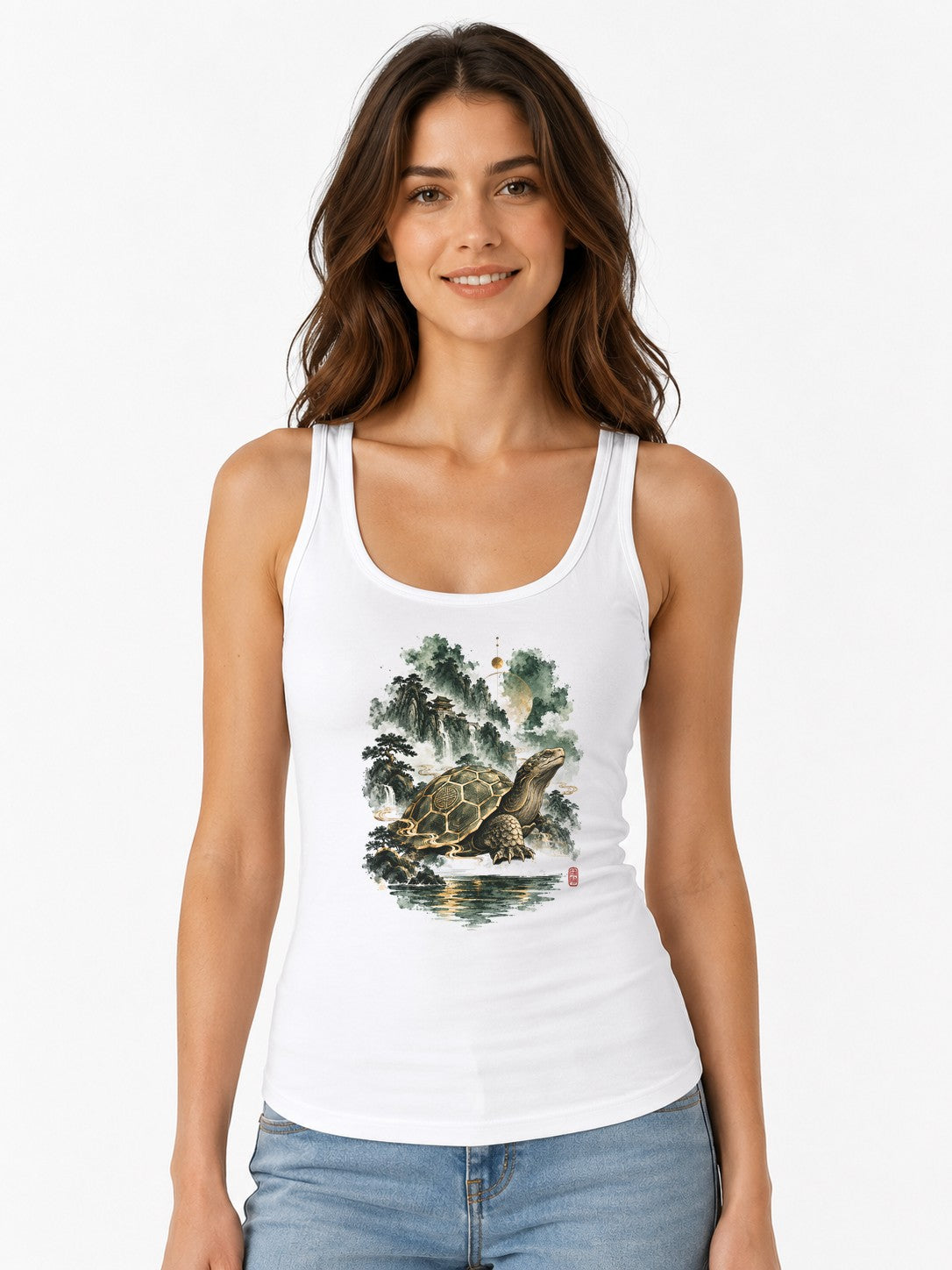 Mystic Turtle Mountain - White