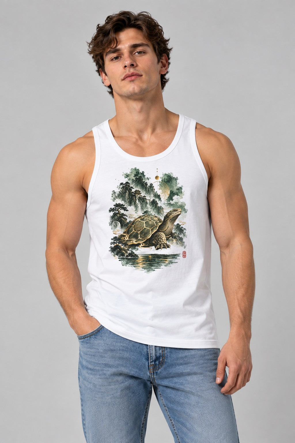 Mystic Turtle Mountain - White