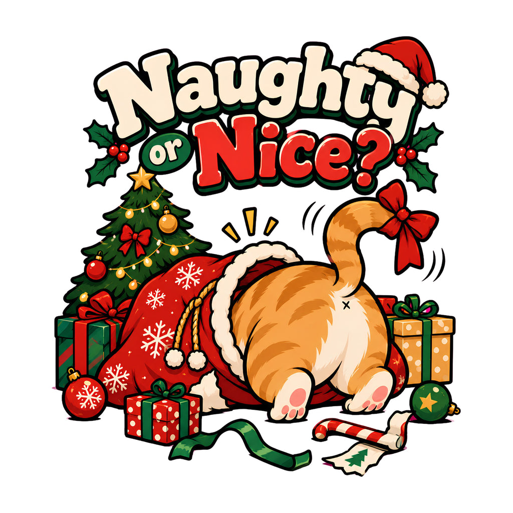 Naughty Or Nice Cat
