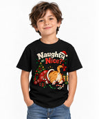 Naughty Or Nice Cat - Black