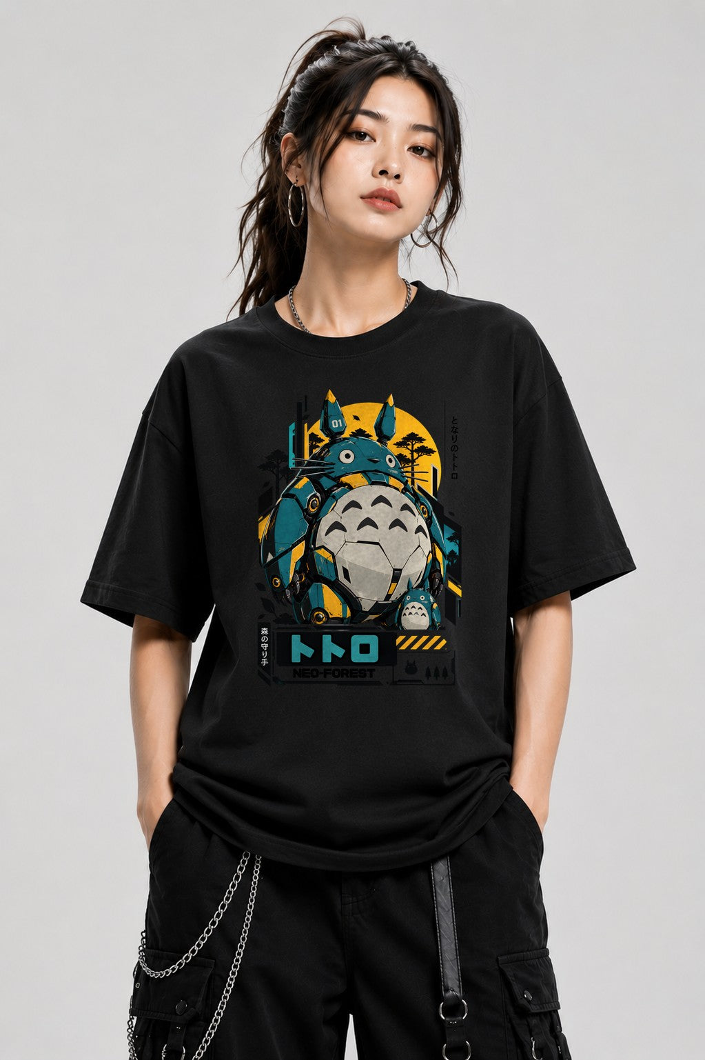 Neo Forest Totoro - Black